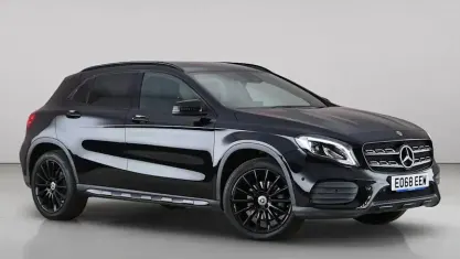 Used Mercedes GLA220 AMG line 177 HP (130 kW) 2018 Black SUV