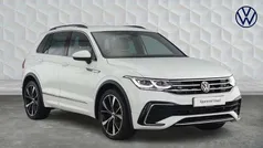 White Used 2024 VW Tiguan R-line Edition SUV | £32,000 (Fair price)