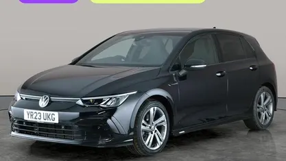 Used VW Golf VIII R-line 150 HP (110 kW) 2023 Black Hatchback