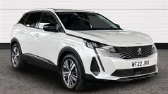White Used 2022 Peugeot 3008 Allure Premium SUV | £17,700 (Fair price)