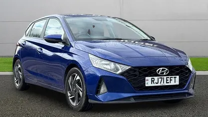 Used Hyundai i20 101 HP (74 kW) 2021 Blue Hatchback