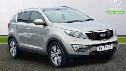Used Kia Sportage 184 HP (135 kW) 2015 Silver SUV