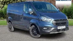 Blue metallic (metallic colour) Used 2023 Ford Transit Custom Van | £22,500 (A bit pricey)