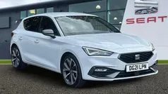 Nevada white Used 2021 Seat Leon FR Hatchback | £14,255 (Fair price)