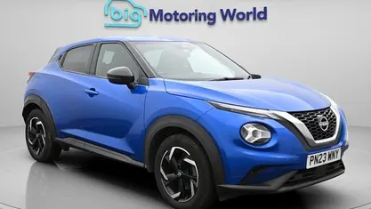 Used Nissan Juke N-Connecta 114 HP (83 kW) 2023 Blue SUV