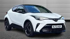 Platinum white Used 2022 Toyota C-HR Sport SUV | £22,395 (Fair price)