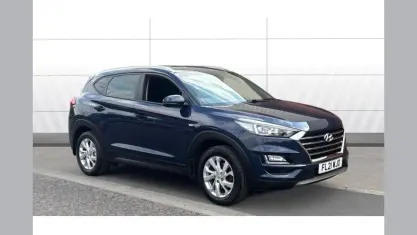 Used Hyundai Tucson SE 136 HP (100 kW) 2021 Blue SUV