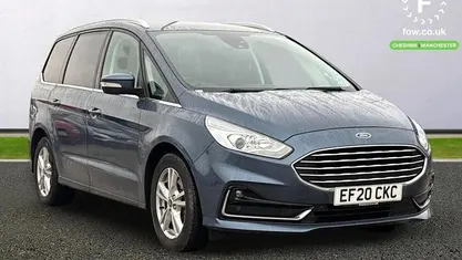 Blue Used 2020 Ford Galaxy Titanium MPV | £19,499 (Fair price)