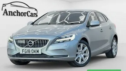Used Volvo V40 Inscription 122 HP (89 kW) 2018 Silver Hatchback