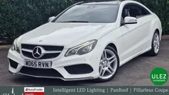 White Used 2015 Mercedes E220 AMG line Coupe | £9,950 (Fair price)