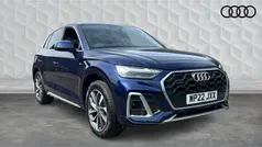 Blue Used 2022 Audi Q5 S-Line SUV | £28,220 (Fair price)