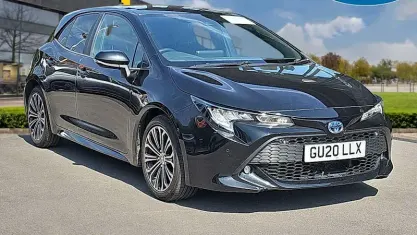Used Toyota Corolla Design 122 HP (89 kW) 2020 Black Hatchback