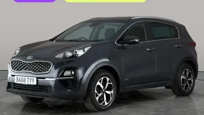 Used Kia Sportage 177 HP (130 kW) 2019 Grey SUV