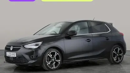 Used Vauxhall Corsa Ultimate 131 HP (96 kW) 2023 Black Hatchback