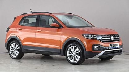 Used VW T-Cross SE 95 HP (69 kW) 2023 Orange SUV