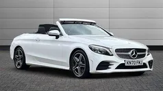 White Used 2020 Mercedes C300 AMG Line Premium Cabriolet | £24,595 (Fair price)