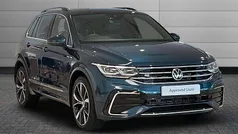 Blue Used 2021 VW Tiguan R-line SUV | £24,990 (Fair price)