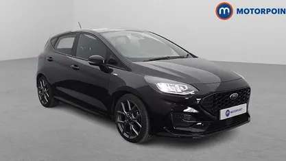 Used Ford Fiesta ST-Line 125 HP (91 kW) 2022 Black Hatchback