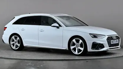 Used Audi A4 S-Line 150 HP (110 kW) 2023 White Estate
