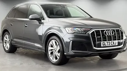 Used Audi Q7 S-Line 231 HP (169 kW) 2023 Daytona gray pearl effect/daytona gray pearl effec SUV
