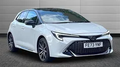 Ash grey with black roof Used 2023 Toyota Corolla Sport Hatchback | £23,695 (Fair price)