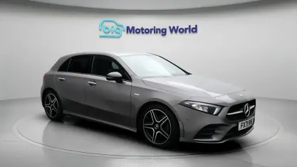 Used Mercedes A200 AMG line 163 HP (119 kW) 2022 Grey Hatchback