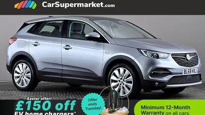 Used Vauxhall Grandland X Elite 131 HP (96 kW) 2020 Grey SUV