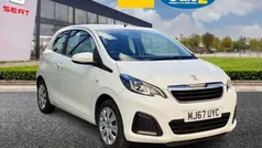 White Used 2017 Peugeot 108 Active Hatchback | £5,870 (Fair price)