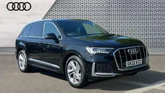Black Used 2022 Audi Q7 S-Line SUV | £42,109 (Fair price)