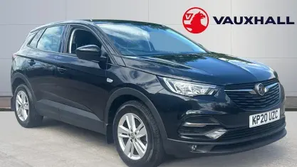 Gebraucht Vauxhall Grandland X 131 PS (96 kW) 2019 Schwarz SUV