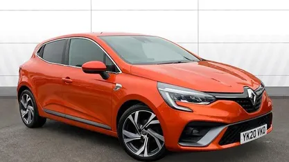 Used Renault Clio V RS Line 101 HP (74 kW) 2020 Orange Hatchback