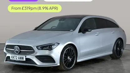 Used Mercedes CLA220 Shooting Brake AMG Line Premium Plus 190 HP (139 kW) 2022 Silver Estate