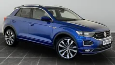 Blue Used 2019 VW T-Roc R-line SUV | £17,995 (Fair price)