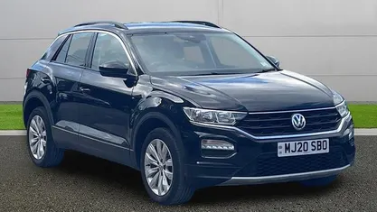 Used VW T-Roc SE 150 HP (110 kW) 2020 Black SUV
