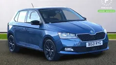 Blue Used 2021 Skoda Fabia Colour Edition Hatchback | £10,199 (Fair price)