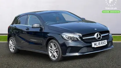 Used Mercedes A200 Sport Edition 136 HP (100 kW) 2018 Black Hatchback