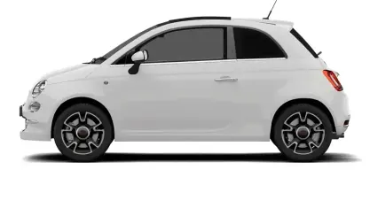 Used Fiat 500 Collezione 69 HP (50 kW) 2019 Grey Hatchback