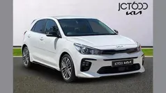 White Used 2023 Kia Rio 4 Hatchback | £15,400 (Fair price)
