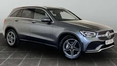 Grey Used 2021 Mercedes GLC300 AMG line Estate | £21,295 (Fair price)