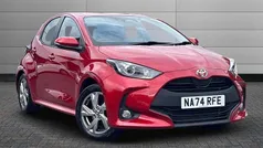 Red Used 2024 Toyota Yaris Hybrid Hatchback | £18,650 (Fair price)