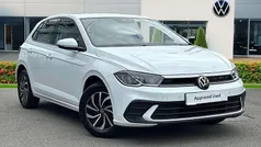White Used 2021 VW Polo Life Hatchback | £15,499 (Fair price)