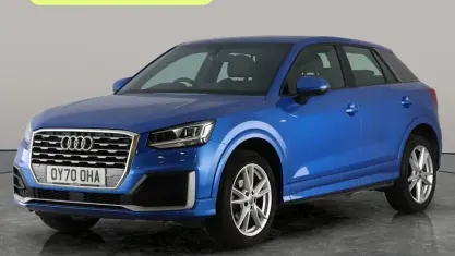 Used Audi Q2 S-Line 150 HP (110 kW) 2020 Blue SUV
