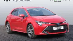 Red Used 2021 Toyota Corolla Design Hatchback | £16,750 (Fair price)