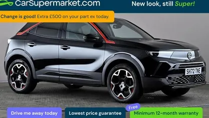 Used Vauxhall Mokka GS Line 131 HP (96 kW) 2022 Black SUV
