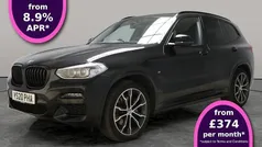 Black Used 2020 BMW X3 M Sport SUV | £24,431 (Fair price)