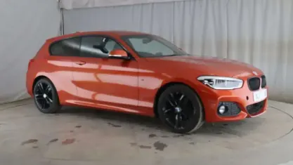 Used BMW 118 M Sport 136 HP (100 kW) 2017 Orange Hatchback