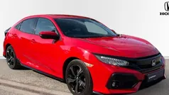 Red Used 2017 Honda Civic Sport Hatchback | £11,473 (Fair price)