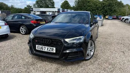 Used Audi S3 Black Edition 310 HP (228 kW) 2017 Black Sedan