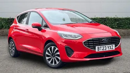 Used Ford Fiesta Titanium 125 HP (91 kW) 2023 Red Hatchback