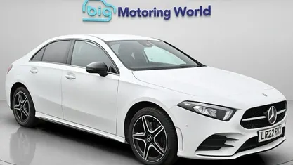 Used Mercedes A250 AMG line 259 HP (190 kW) 2022 White Sedan